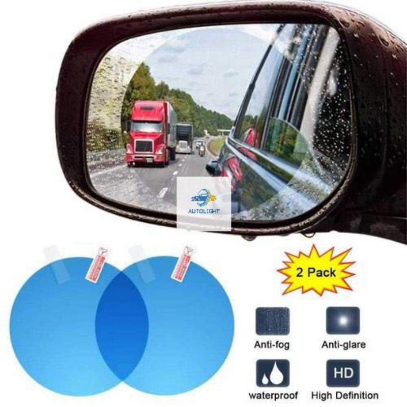 Anti FOG Kaca Spion Mobil 2 PCS Waterproof Car Protect / Anti Gores Anti Embun