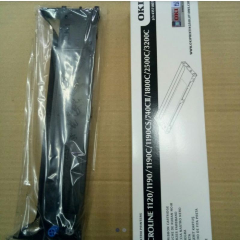 Ribbon Cartridge OKI Untuk 1120/1190C/1190CS/740C11/1800C/2500C/3200C Asli Original
