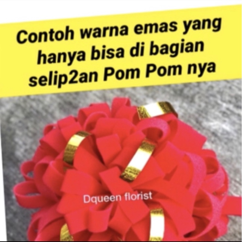 Pita Peresmian 1 Pom Pom