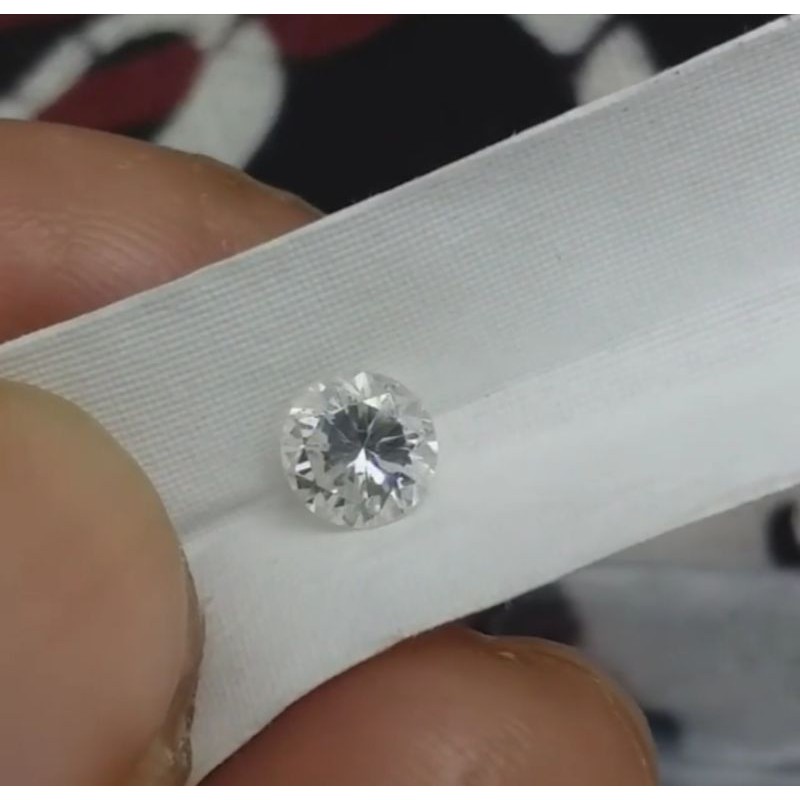 batu berlian natural asli diamond banjar putih koleksi permata cincin berlian pria wanita