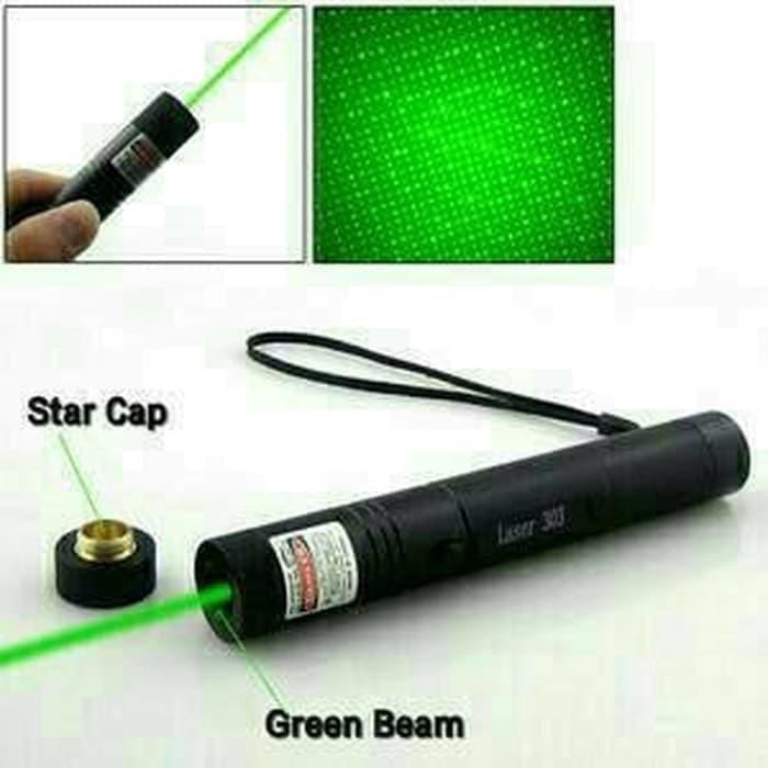 LASER HIJAU JARAK JAUH GREEN LASER POINTER LAMPU LASER HIJAU SENTER