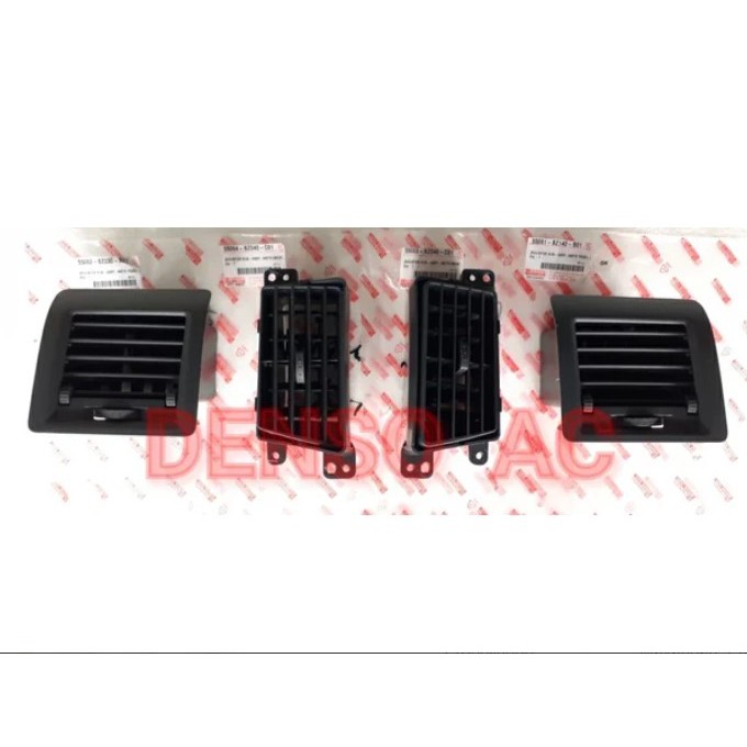 KISI GRILL GRIL AC Mobil Dashboard Depan Daihatsu Granmax Gran Max - LENGKAP SATU SET TINGGAL PASANG