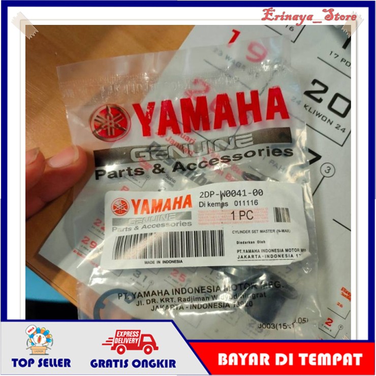 ORIGINAL YGP Seal Master Rem Kit 1 Set Kaliper Depan Motor Yamaha Nmax N Max 2DP Murah Old New Original Ori