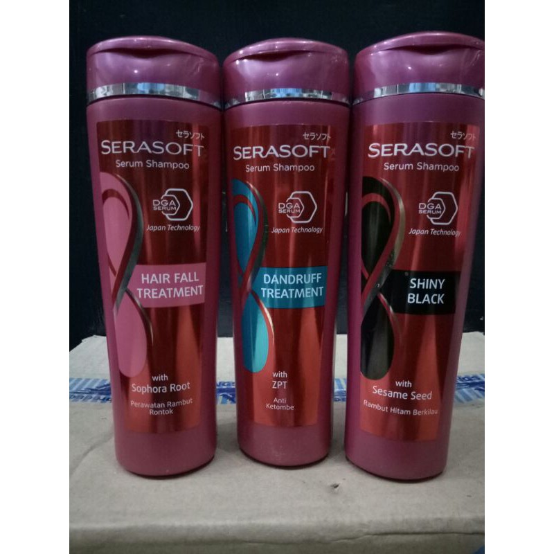 Serasoft shampo botol 170ml