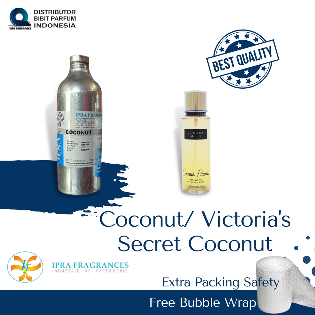 BIBIT PARFUM COCONUT/ VICTORIA'S SECRET COCONUT PASSION UKURAN 1000 ML BY IPRA FRAGRANCE