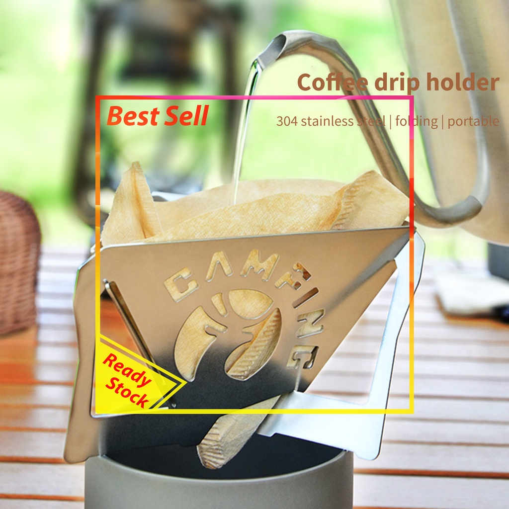 SUNDICK Coffee Drip Holder Coffee Tea Rack Foldable Coffee Filter Rack