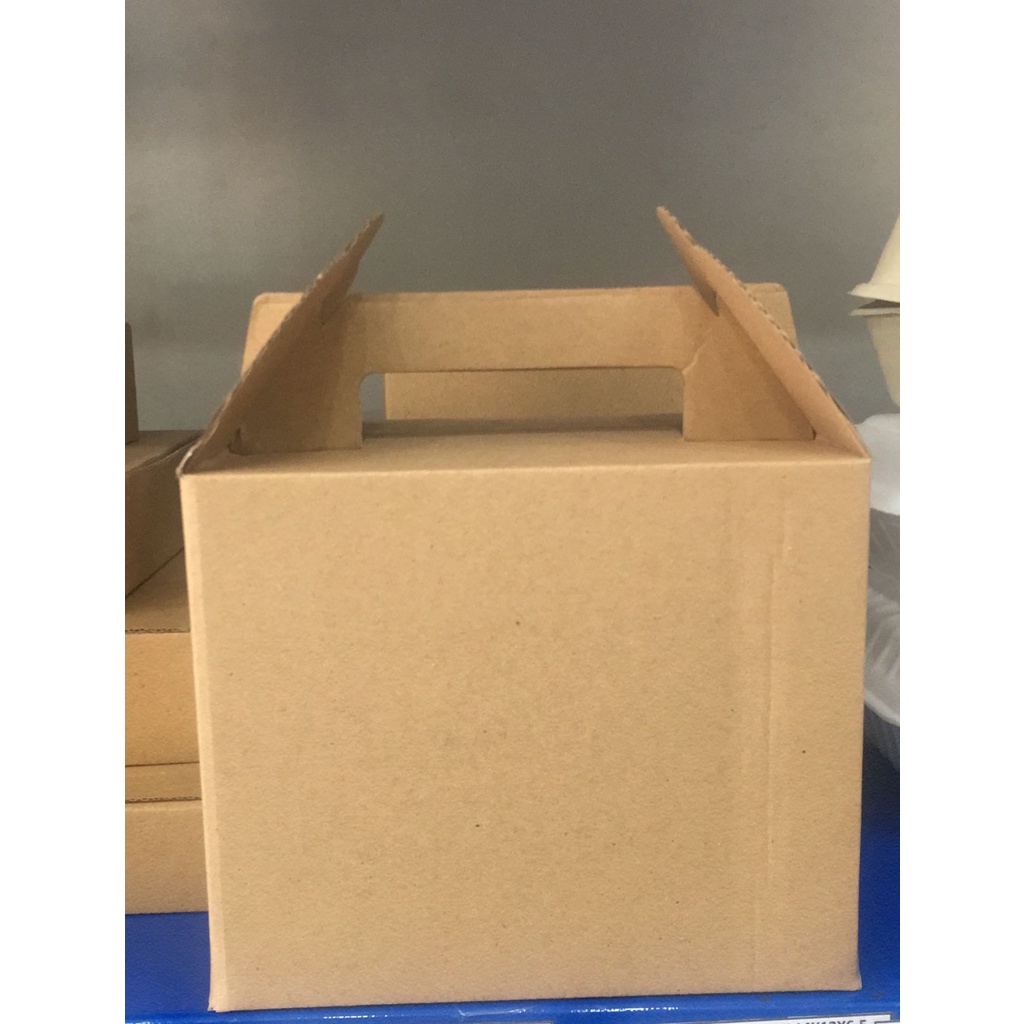 Gable Box/ Kotak Hampers Coklat/ Kardus Kado