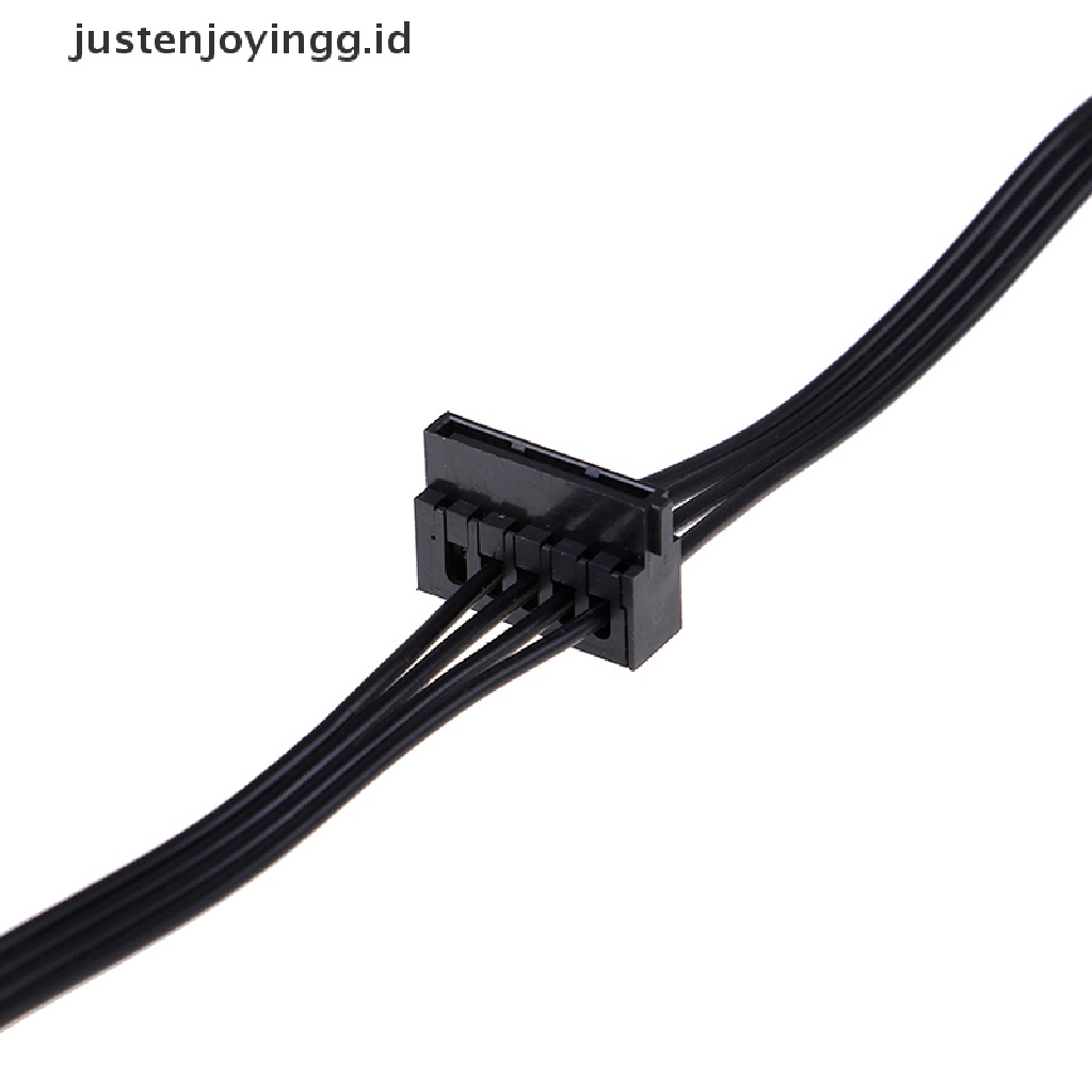 1pc Kabel power supply mini 4 Pin to 2 Sata SSD Ukuran 45CM Untuk lenovo M410 M610 M415