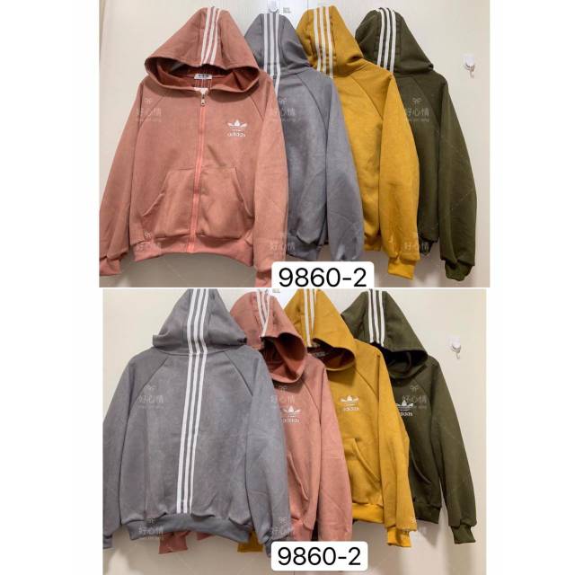 (New) Jaket Hoodie SUEDE Import seri 9860-2