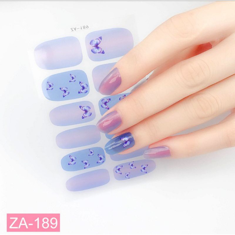 Z Stiker Kuku Nail Sticker Nail Art Murah Impor