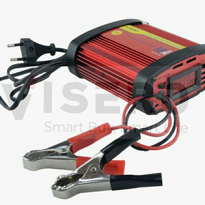 Battery Charger / Charger Aki 6V/12V 10A Visero