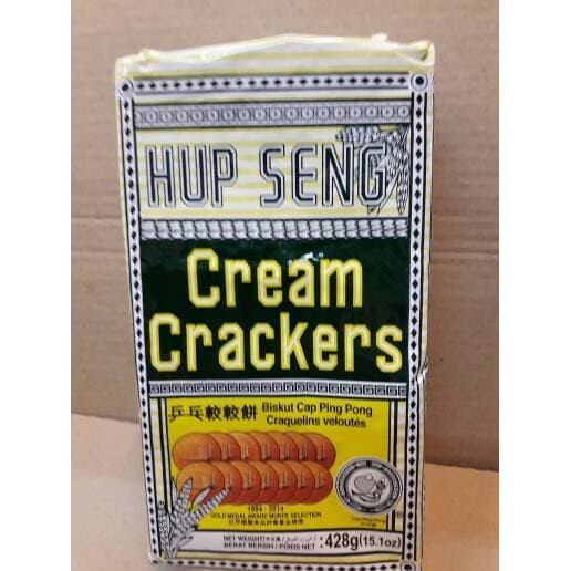 

Biskuit Hupseng Cap Ping Pong Asin / Hup Seng Cream Cracker 428g