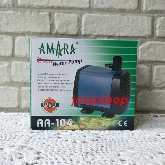 AMARA AA 104  AA104  mesin pompa celup aquarium aquascape kolam Hidroponik