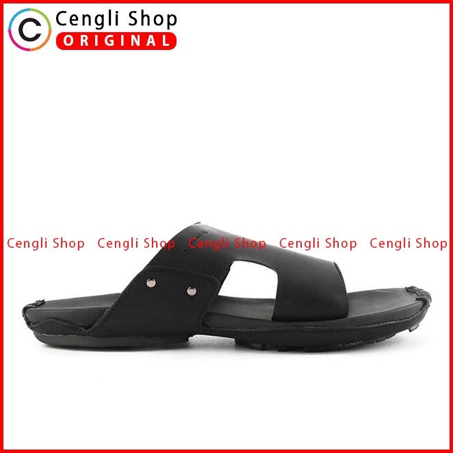 SANDAL SLIDE PRIA CARDINAL ORIGINAL CASUAL TERBARU HITAM CA23