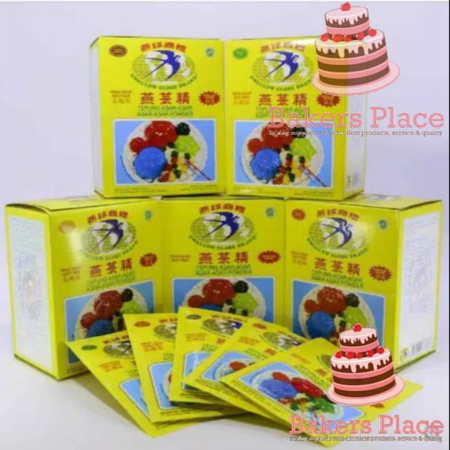 

AGAR SWALLOW GLOBE PLAIN MERAH HIJAU Sachet 7gr MURAH PROMO