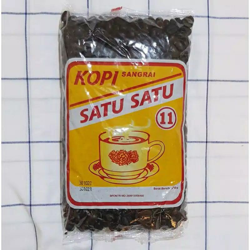 

Kopi Sangrai Satu Satu 500gr