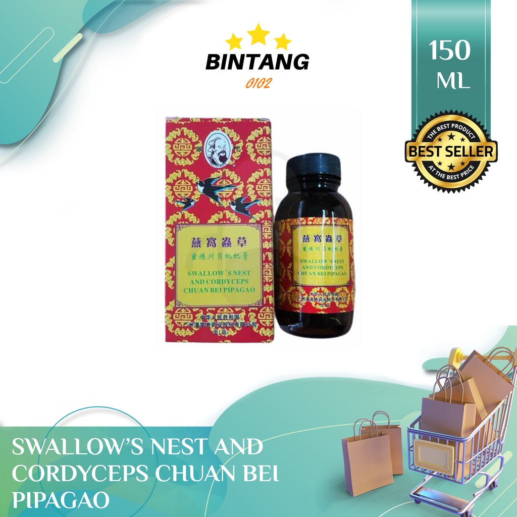 

Swallow’s nest and cordyceps chuanbei pepagao Syrup obat batuk