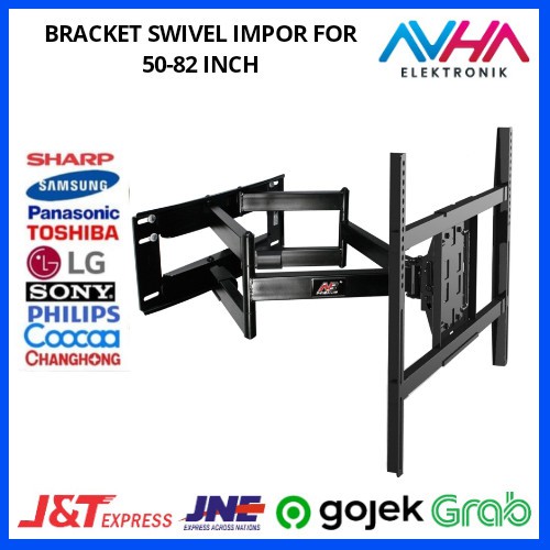 BRACKET TV l SWIVEL IMPOR FOR 50-100 INCH