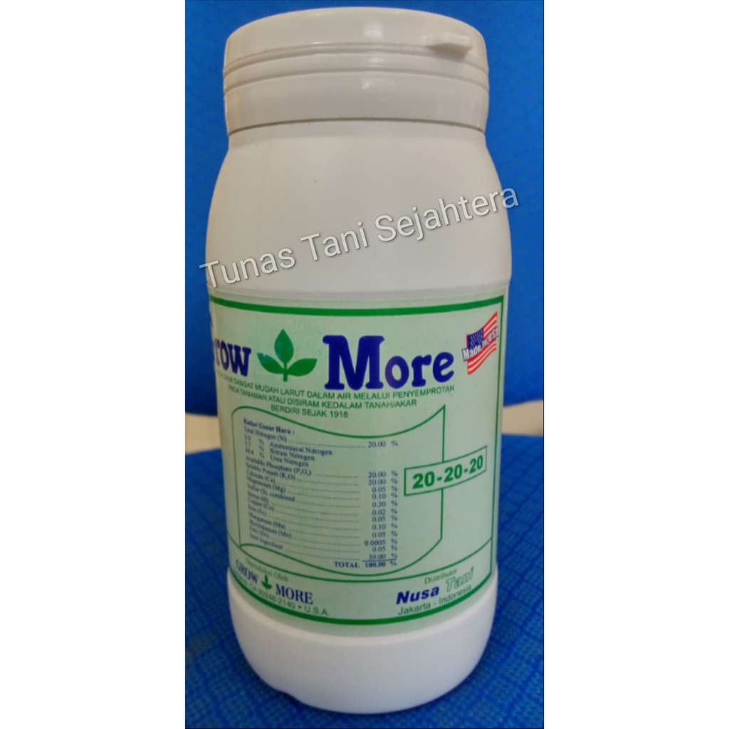 Pupuk impor / NPK / Grow More 20-20-20