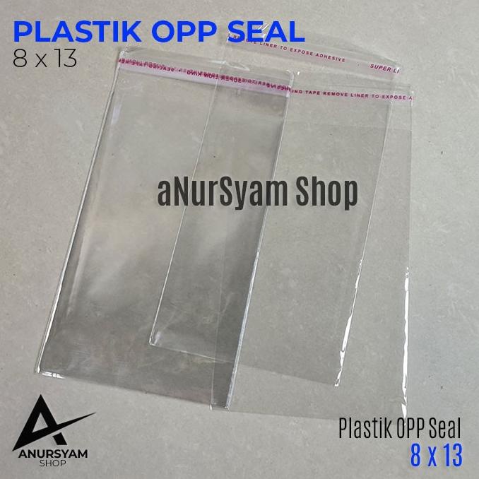 

Plastik Seal 8 x 13 Isi 50 / Plastik Lem Seal OPP anursy44 Kualitas Baik