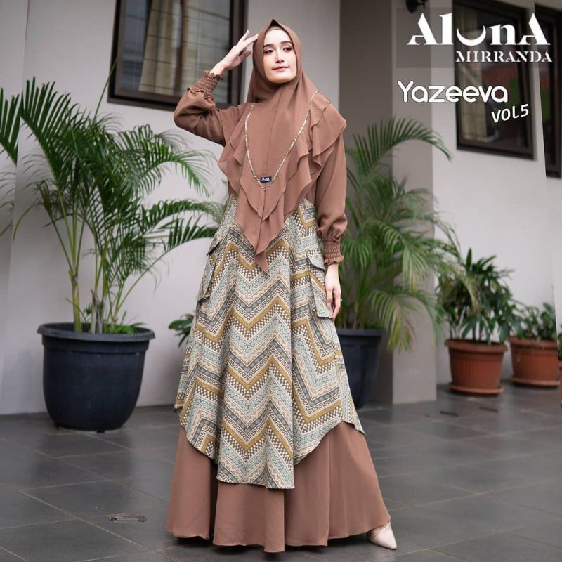 Yazeeva Syar'i By Aluna Mirranda Gamis Syar'i