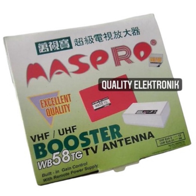 BOOSTER MASPRO WB 58 TG 1set isi 2 (BOOSTER ATAS DAN BAWAH) ASLI ORIGINAL