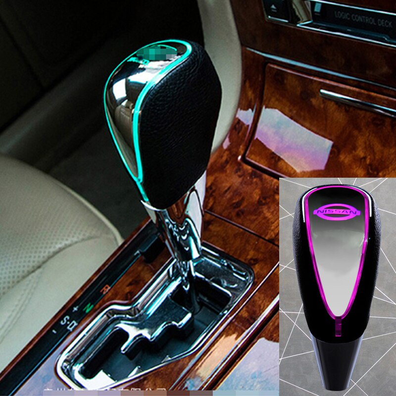Knob Tuas Perseneling Mobil Iluminasi Sentuhan Untuk Nissan