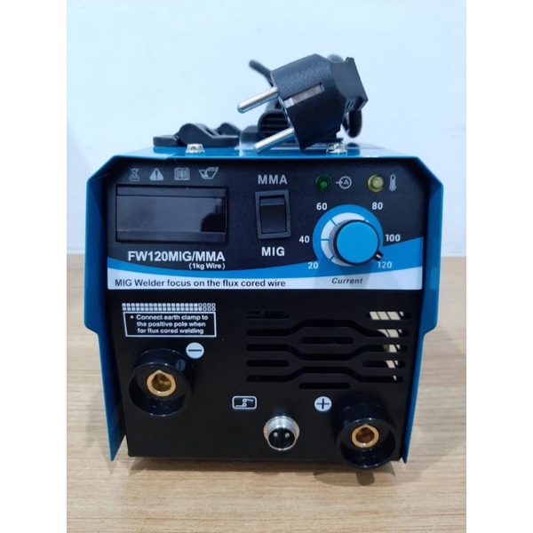 FUJIYAMA Mesin Las MIG MMA 120 FUJIYAMA Tanpa Gas Inverter Travo Las CO2 MIGI