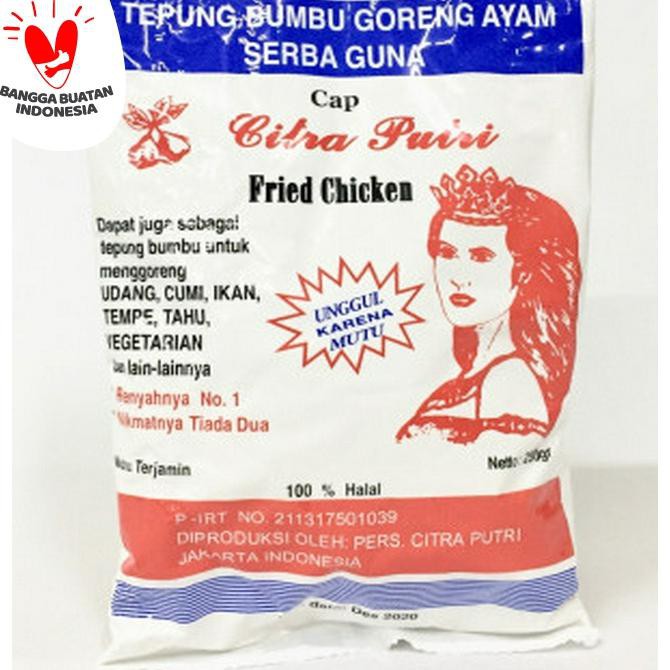

Diskon Tepung Citra Putri Bumbu Goreng Serba Guna 250 gram Diskon