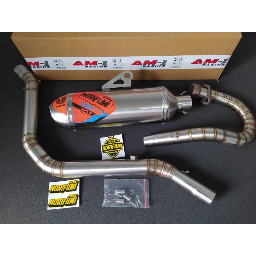 Kenalpot Knalpot Racing Norifumi Torc Bore Up Boreup Crf 250 Rally Klx 250 230