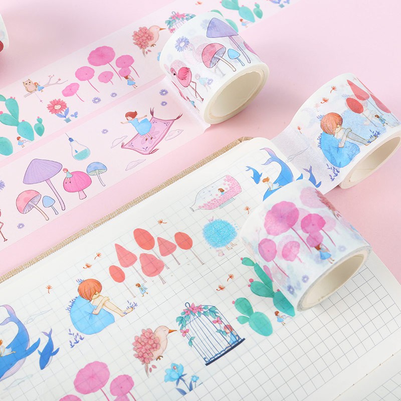 

Selotip Unik / Masking Tape In My Daydreams 4cm / Selotip Lucu