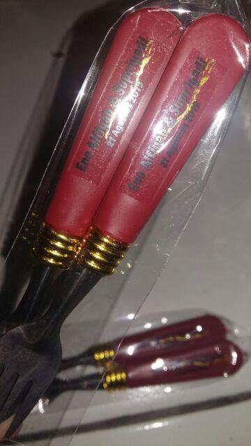 Souvenir Pernikahan Sendok Garpu