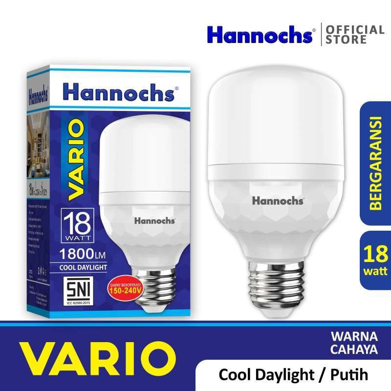 Hannochs LED Vario 6W, 12W, 18W Cool Daylight/ Putih