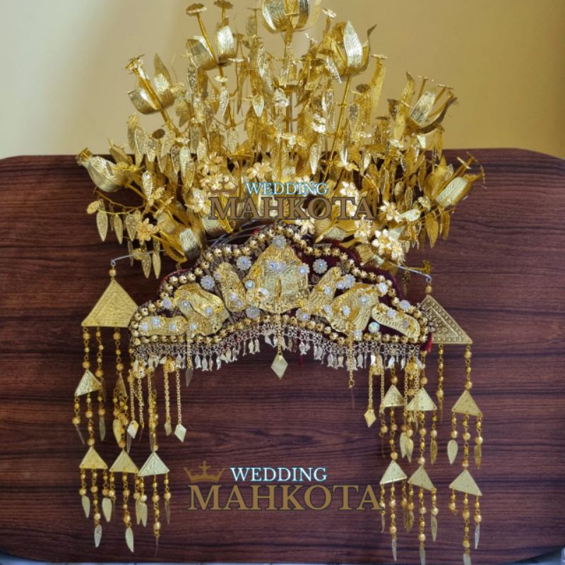 MAHKOTA pengantin palembang