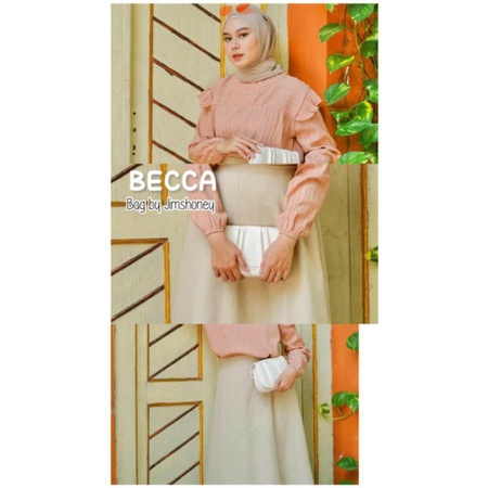 Becca Bag Jims Honey Original Tas Selempang Wanita Promo murah realpic cod free box