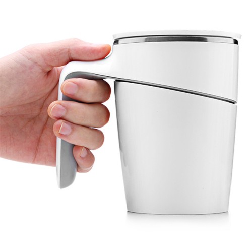 SUCTION MUG SPILL FREE MUG - tahan panas anti tumpah RANDOM