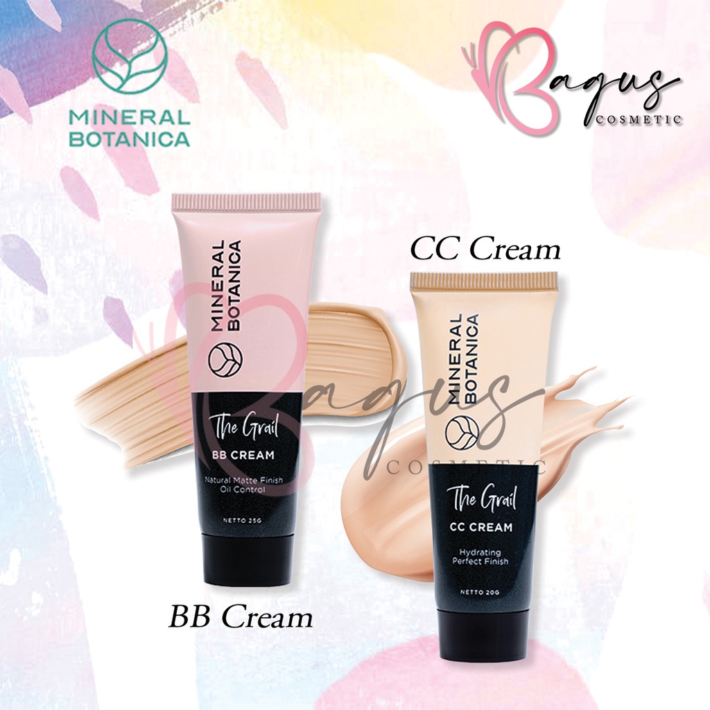 ⭐ BAGUS ⭐ MINERAL BOTANICA BB / CC CREAM The Grail | Krim