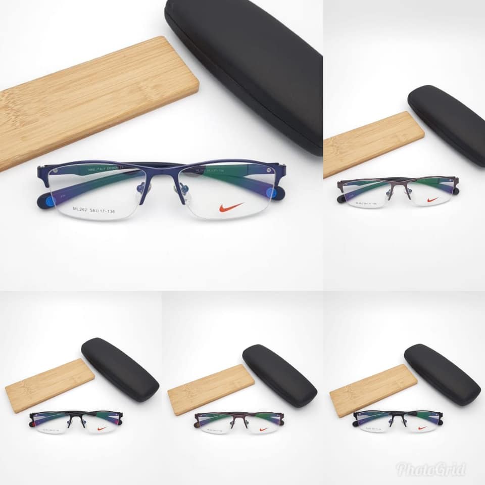 Kacamata frame nk wanita & pria 262 size 58-17-136