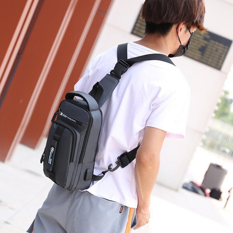 FIN90 Tas Selempang Jinpaidi 7128 Pria Bisa Wanita Tas Anti Air Watchkite New Model 2020 HOT PRODUK