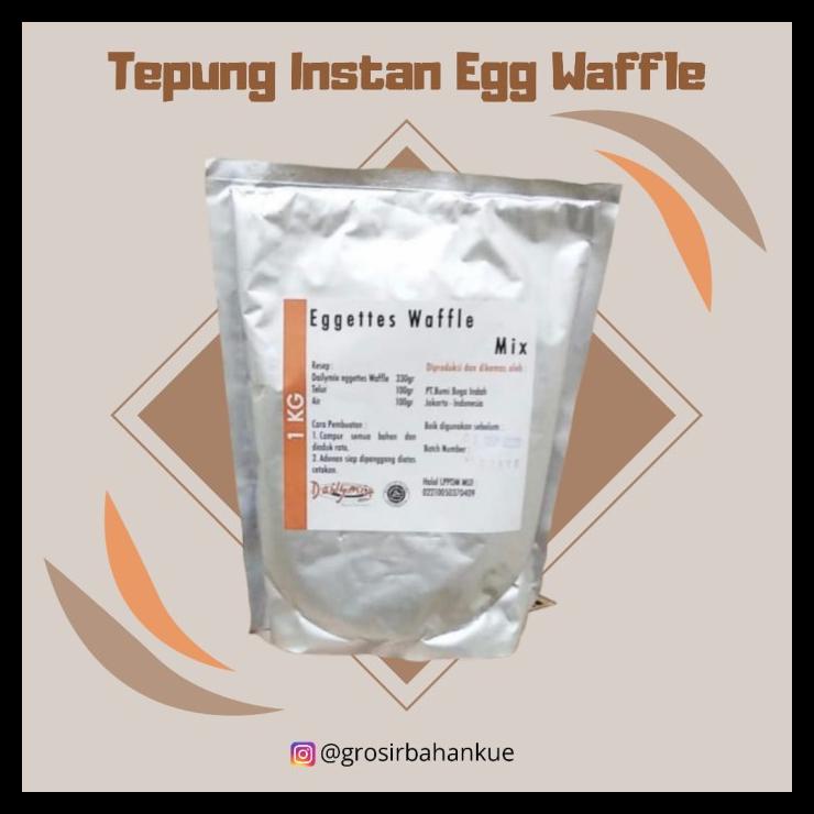 

TERBARUU!! Tepung Instan Eggetes Waffle Murah 1 Kg PROMO