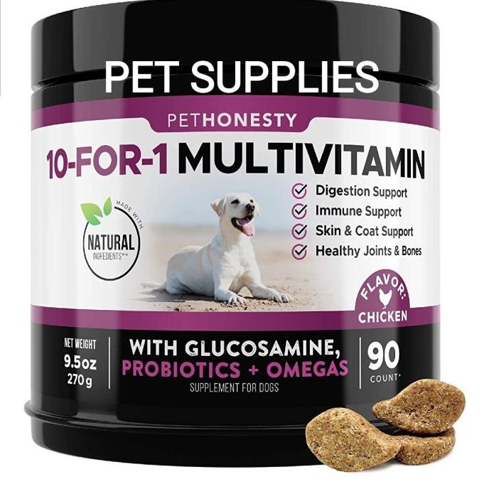 Vitamin anjing PETHONESTY 10 for 1 MULTIVITAMIN Original (USA)