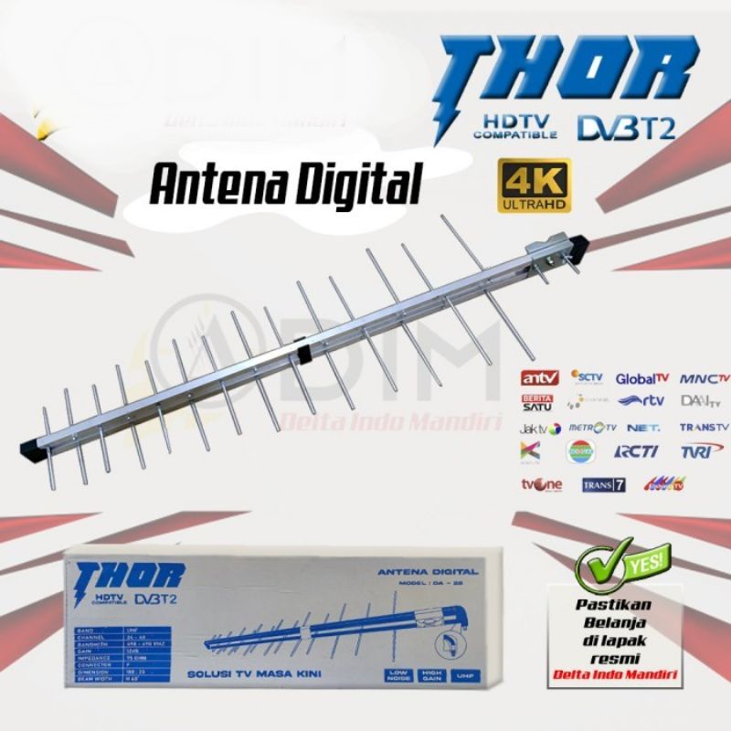 Antena Digital Outdoor Thor high quality+ pemasangan