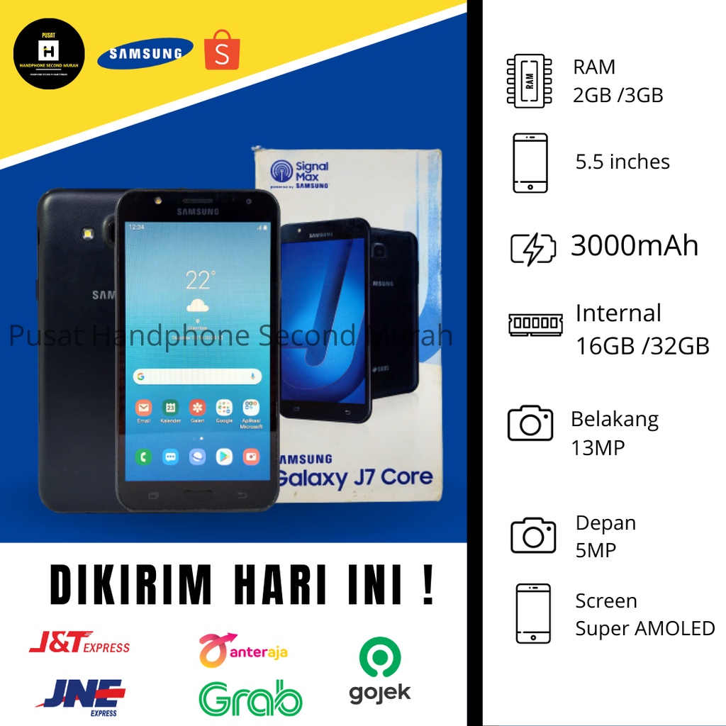 Samsung J7 Core 2/16 gb Second