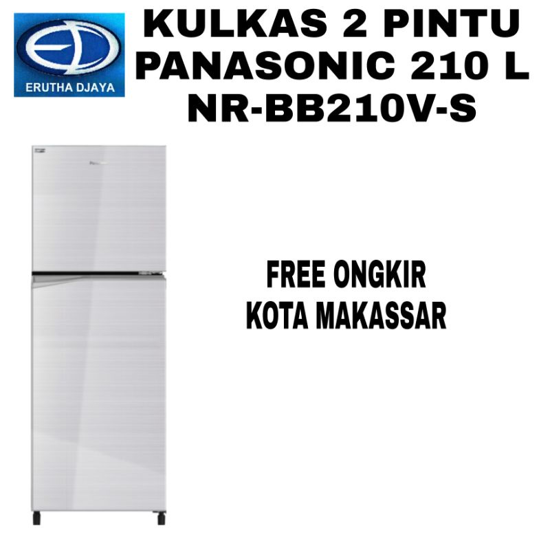 Kulkas PANASONIC 2 Pintu 210 L NRBB210VH