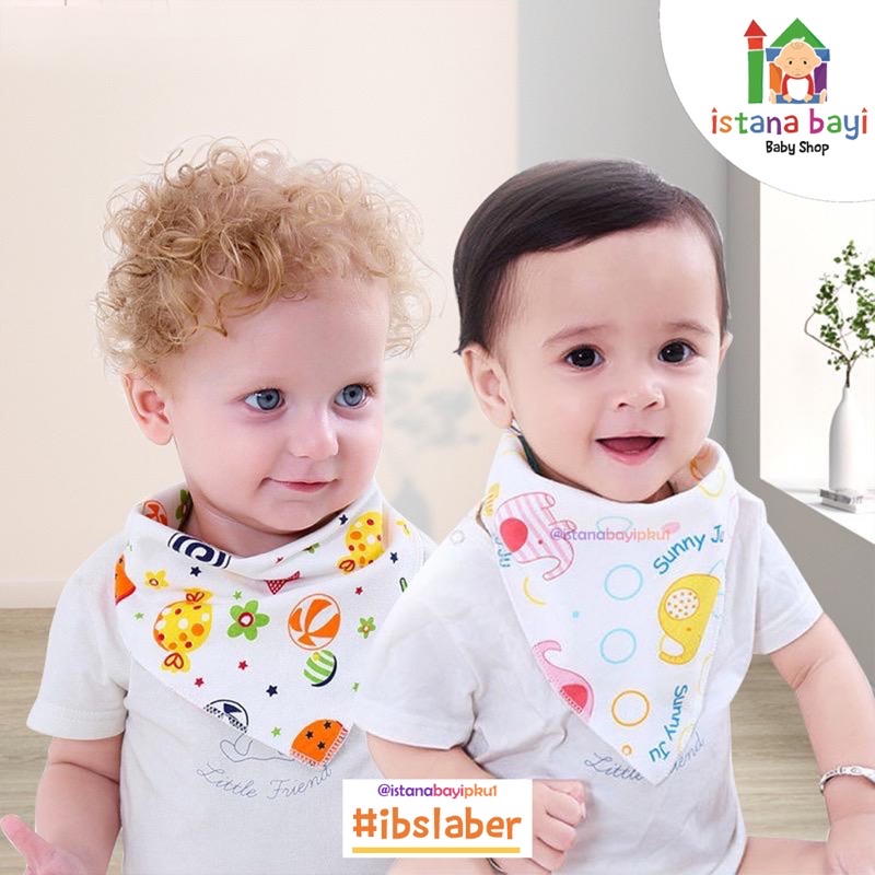 Slaber Bib Segitiga Murah -Slaber Anak/Celemek Bayi 1 Pcs