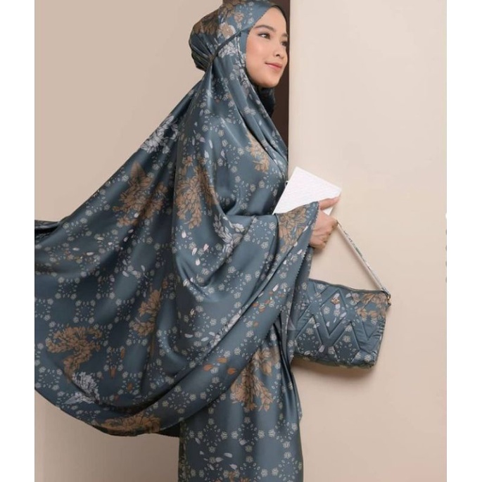 Harmoni Prayer set/Mukena by Localid no Preloved Wearing Klamby WK Atelier Angelina Kameela Hijabku 