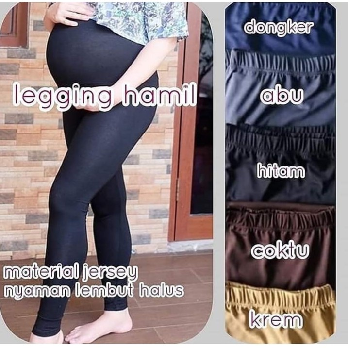 Legging Hamil Spandek Jersey