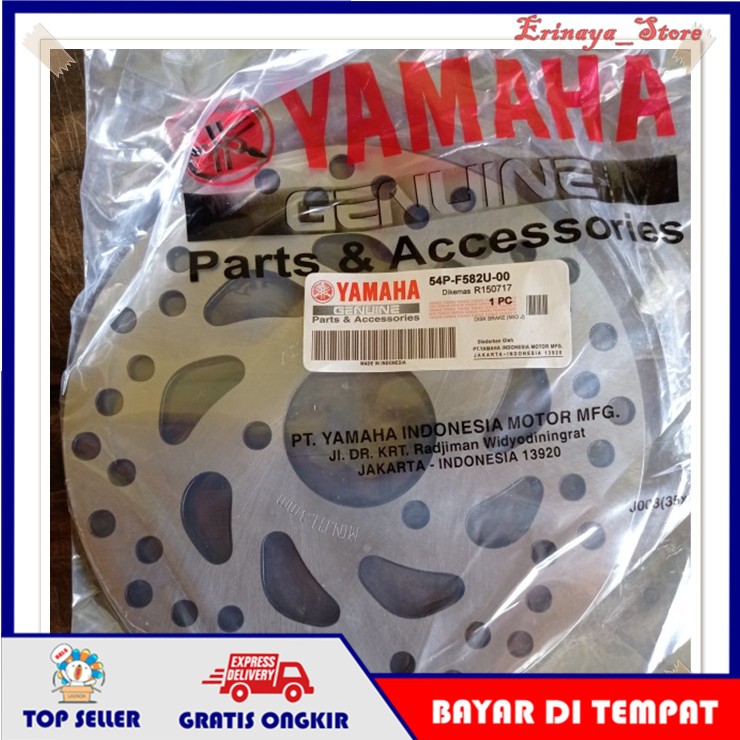 ORI YGP Piringan Cakram Disc Disk Depan Motor Yamaha Mio J Soul M3 Xeon GT 125 Fino F1 54P Original 