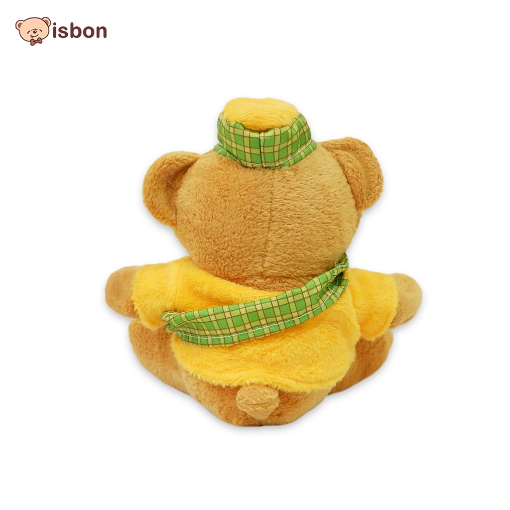 Boneka bear beruang cowok with baju sarung kopyah spesial edisi lebaran karakter wajah lucu cocok untuk hadiah di moment spesial by Istana Boneka