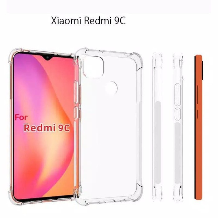 ANTI CRACK REDMI 9C 6.53 SOFT REDMI 9C CASE KONDOM